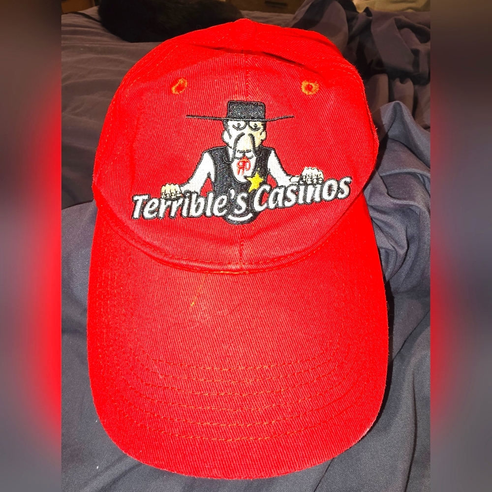 Terrible's Casino red hat from Las Vegas